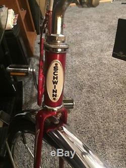 Scotty Cameron Personal Collection Red SCP Vintage Schwinn Bicycle With COA