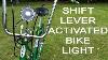 Shift Lever Activated Retro Bike Light 1975 Schwinn Varsity Rako