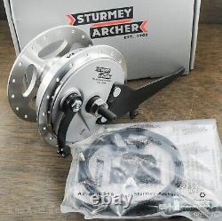 Sturmey-Archer XL-FD Front Drum Brake HUB 36h Vintage Schwinn Cruiser Bicycle