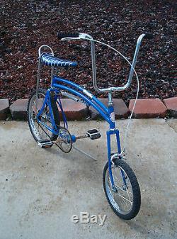 Swing Bike from 1970's. Banana seat muscle bicycle bmx like vintage schwinn