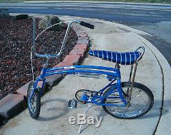 Swing Bike from 1970's. Banana seat muscle bicycle bmx like vintage schwinn