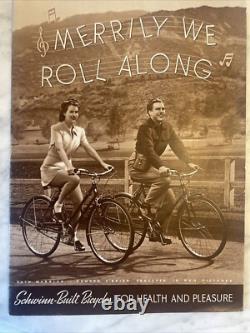 Two (2) Vintage 1941 SCHWINN BICYCLE Catalogs. One NOS. (NJ)
