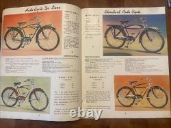 Two (2) Vintage 1941 SCHWINN BICYCLE Catalogs. One NOS. (NJ)