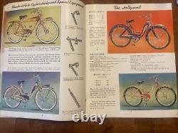 Two (2) Vintage 1941 SCHWINN BICYCLE Catalogs. One NOS. (NJ)