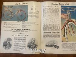 Two (2) Vintage 1941 SCHWINN BICYCLE Catalogs. One NOS. (NJ)