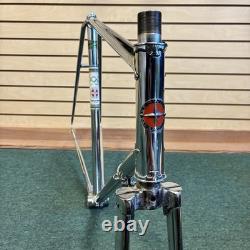 ULTRA CLEAN Vintage 57cm Chrome 1972 Schwinn Paramount Bicycle Frame & Fork Set