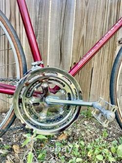 UPDATE! VTG 1971 Chromoly Schwinn Super Sport Road Bicycle Brooks 24 Red Beauty
