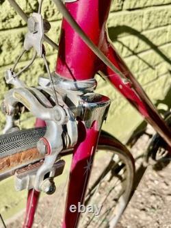 UPDATE! VTG 1971 Chromoly Schwinn Super Sport Road Bicycle Brooks 24 Red Beauty