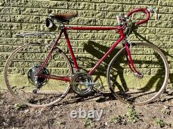 UPDATE! VTG 1971 Chromoly Schwinn Super Sport Road Bicycle Brooks 24 Red Beauty