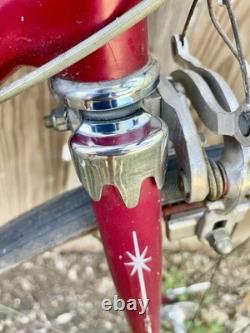 UPDATE! VTG 1971 Chromoly Schwinn Super Sport Road Bicycle Brooks 24 Red Beauty