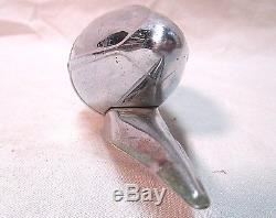 VINTAGE 1930s DELTA SILVER RAY BICYCLE LIGHT PRE WAR GLASS EMBOSSED LENS SCHWINN