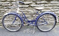 Vintage 1946 Schwinn Lincoln Women's 26 Bicycle