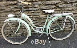 Vintage 1954 Schwinn Starlett 26 Balloon Tire Bicycle