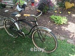 VINTAGE 1962 SCHWINN CORVETTE BICYCLE WithA 2SPD KICKBACK REAR HUB BOYS 26 GOOD