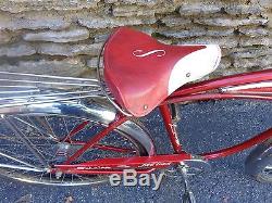 Vintage 1962 Schwinn Jaguar Mark IV 2-speed Men's 26 Bicycle