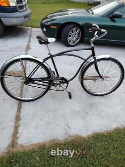 VINTAGE 1967 BLACK SCHWINN TYPHOON BOYS Cruiser 26in