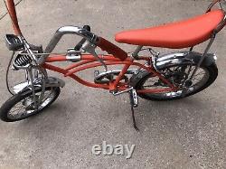 VINTAGE 1969 Schwinn Sting-Ray 5-Speed Orange Krate Bicycle NICE condition
