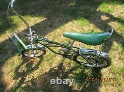 VINTAGE 1970 Schwinn Sting-Ray 5-Speed PEA PICKER Krate Bicycle NICE condition