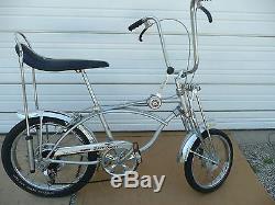 Vintage 1971 Schwinn Grey Ghost Stingray Restoration Wow Rare