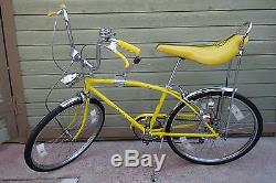 Vintage 1972 Schwinn Manta Ray Muscle Bicycle Loaded Good Rider Local P/u