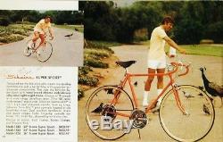 VINTAGE 1973 Schwinn SUPER SPORT Fillet-Brazed Cr-MO Steel Bike Sunset Orange GC
