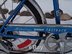 Vintage 1976 Schwinn Stingray Fastback 3 Spd Boys 20 Muscle Bike Nice Barn Find