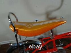 VINTAGE 1998-99 Schwinn Sting-Ray ORANGE KRATE Bicycle COASTER, SO CLEAN