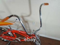 VINTAGE 1998-99 Schwinn Sting-Ray ORANGE KRATE Bicycle COASTER, SO CLEAN