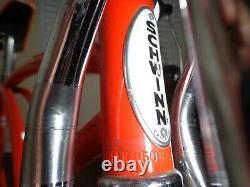 VINTAGE 1998-99 Schwinn Sting-Ray ORANGE KRATE Bicycle COASTER, SO CLEAN