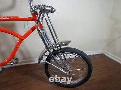 VINTAGE 1998-99 Schwinn Sting-Ray ORANGE KRATE Bicycle COASTER, SO CLEAN! SHIPS