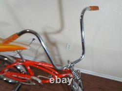 VINTAGE 1998-99 Schwinn Sting-Ray ORANGE KRATE Bicycle COASTER, SO CLEAN! SHIPS