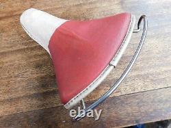 VINTAGE 50s TROXEL DELUXE SADDLE WITH CRASH RAIL FROM SCHWINN CORVETTE JAGUAR