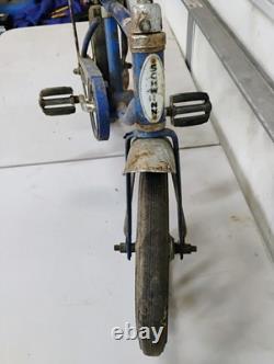 VINTAGE Barn Find SCHWINN LIL TIGER Convertible BICYCLE BLUE ORIGINAL