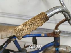 VINTAGE Barn Find SCHWINN LIL TIGER Convertible BICYCLE BLUE ORIGINAL