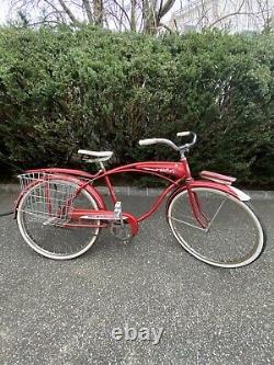 VINTAGE Columbia Balloon Tire Beach Cruiser Tank Bicycle Bike