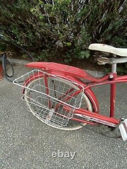 VINTAGE Columbia Balloon Tire Beach Cruiser Tank Bicycle Bike