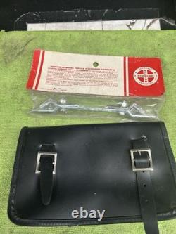 VINTAGE NOS SCHWINN KRATE TOOL BAG # 00 041 and ULTITY MOUNTING BRACKET # 00 042