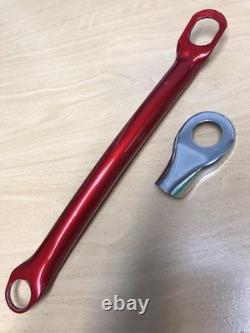 VINTAGE NOS SCHWINN STINGRAY LIL TIGER TOP BAR +CHROME CROWN Orig Flamboyant Red