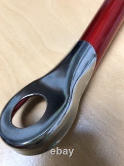 VINTAGE NOS SCHWINN STINGRAY LIL TIGER TOP BAR +CHROME CROWN Orig Flamboyant Red