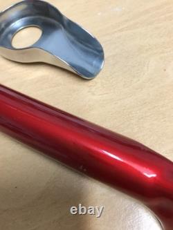 VINTAGE NOS SCHWINN STINGRAY LIL TIGER TOP BAR +CHROME CROWN Orig Flamboyant Red