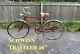 Vintage Original Schwinn Traveler Mens Cruiser Bicycle 2 Speed Auto Kick Back