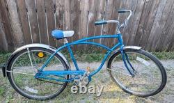 VINTAGE SCHWINN 26 Blue S MONOGRAM TYPHOON Chicago Bicycle ALL ORIGINAL 1977
