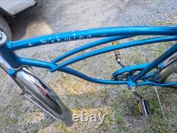 VINTAGE SCHWINN 26 Blue S MONOGRAM TYPHOON Chicago Bicycle ALL ORIGINAL 1977