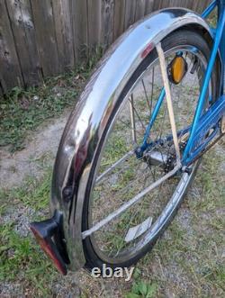 VINTAGE SCHWINN 26 Blue S MONOGRAM TYPHOON Chicago Bicycle ALL ORIGINAL 1977
