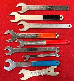VINTAGE SCHWINN BICYCLE SHOP CONE WRENCHES Park Tool Lot SAE Metric MM Inch