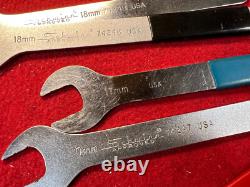 VINTAGE SCHWINN BICYCLE SHOP CONE WRENCHES Park Tool Lot SAE Metric MM Inch