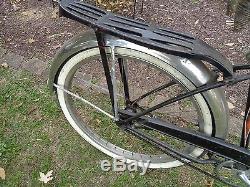Vintage Schwinn Black Phantom Boys/men 26 Bicycle Barn Find 1956 Good