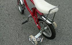 VINTAGE SCHWINN LIL TIGER BICYCLE! WithTRAINING WHEELS! FANTASTIC