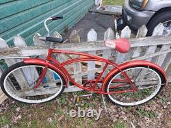 VINTAGE SCHWINN MENS 26inch Red S MONOGRAM TYPHOON Bicycle ALL ORIGINAL