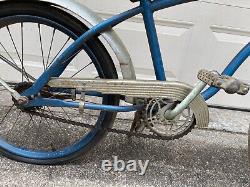 VINTAGE SCHWINN PRE WAR BICYCLE, OLD ANTIQUE 1930s EARLY 40s BIKE